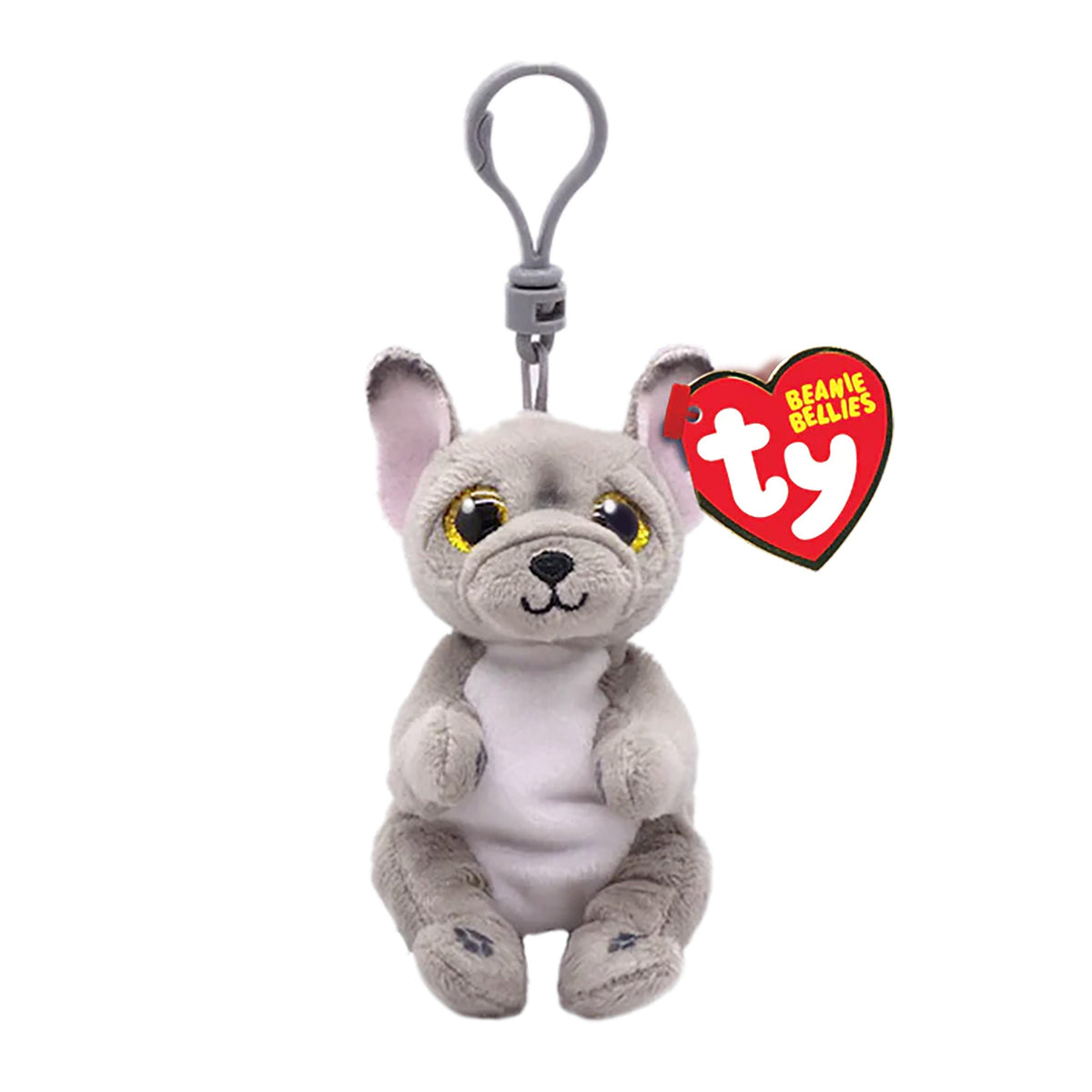 TY INC Plushes TY Beanie Bellies Plush with Clip, Wilfred, 5 Inches, 1 Count 008421431113
