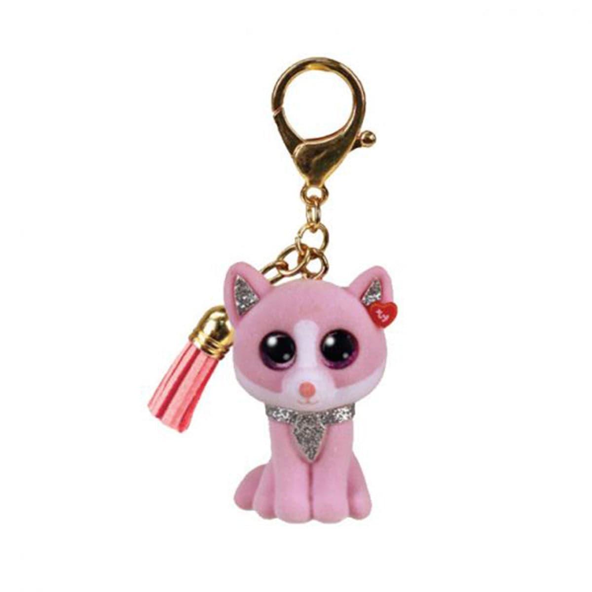 TY INC Plushes TY Mini Boos Plush with Clip, 2 in, Fiona
