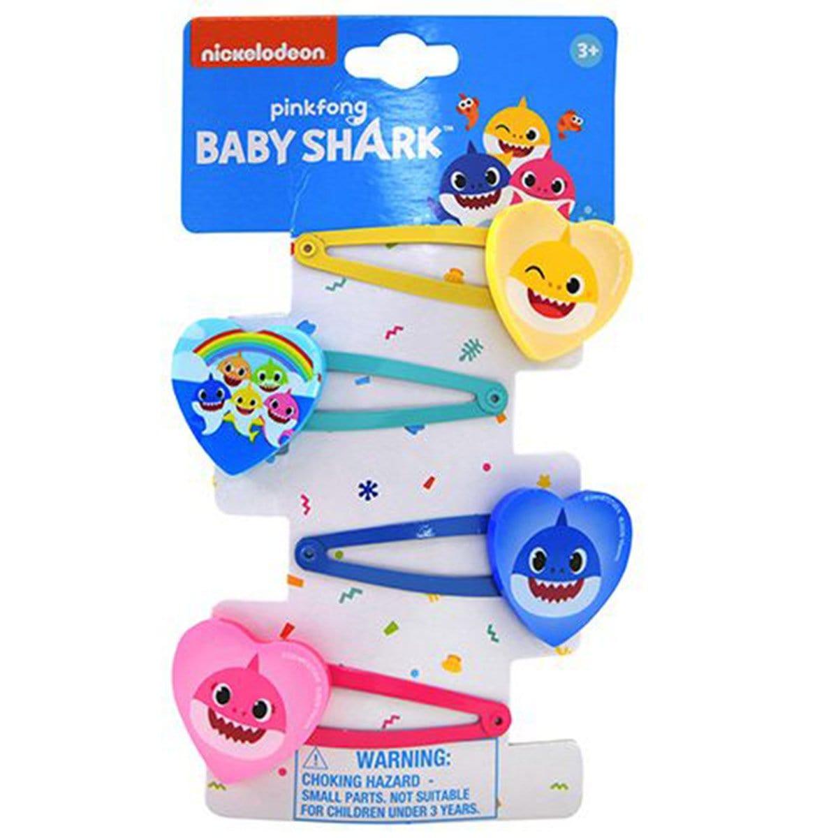 Buy Kids Birthday Baby Shark nap Hair Accessory, 4 Count sold at Party Expert