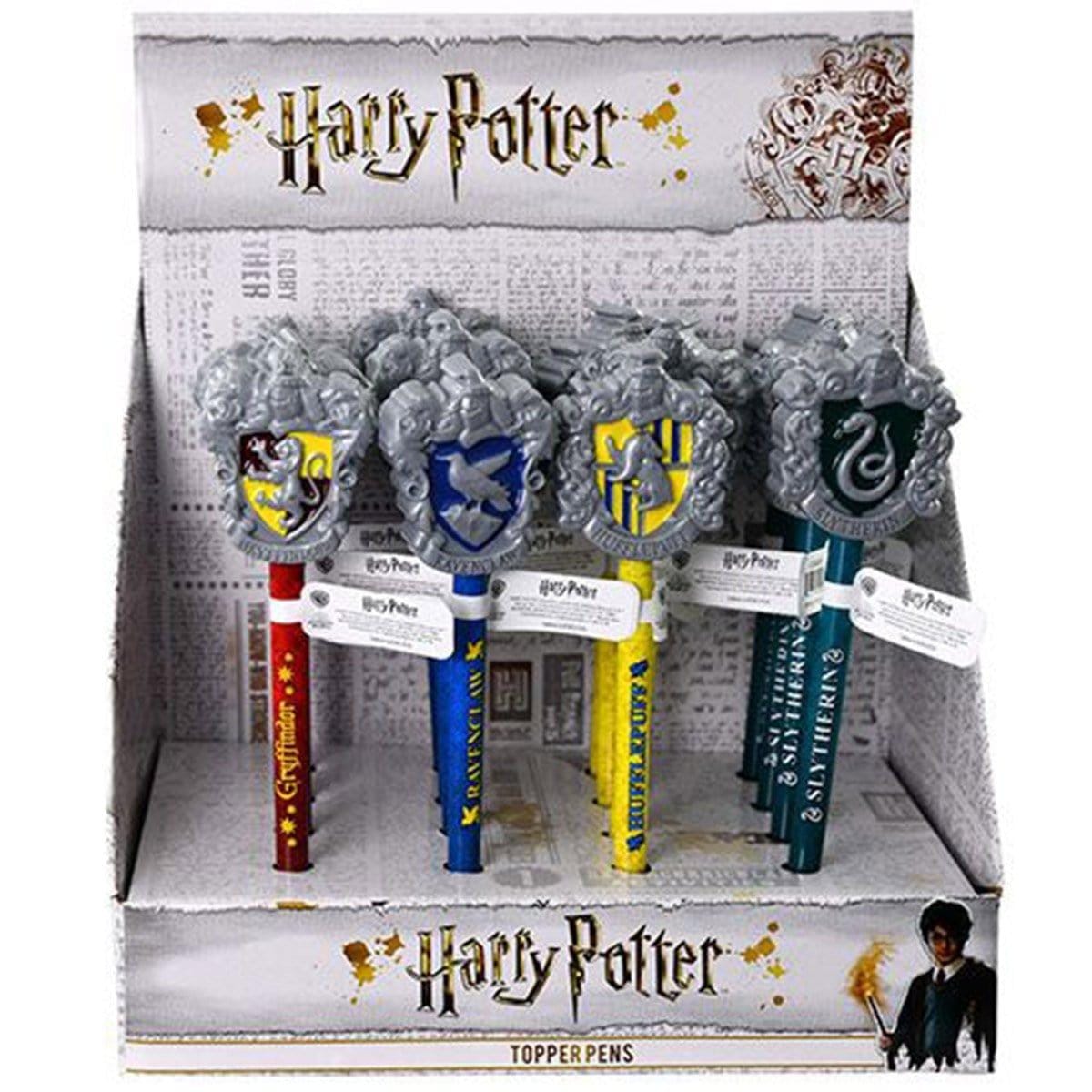 Buy Kids Birthday Harry Potter pen with house topper - Assortment sold at Party Expert