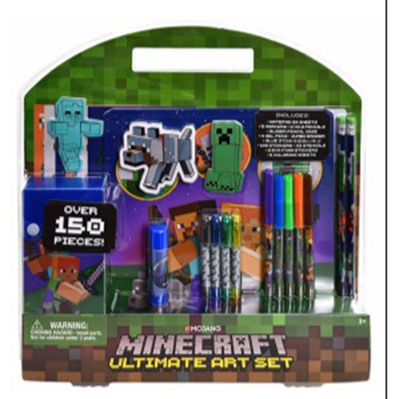 Buy Kids Birthday Minecraft - Art set sold at Party Expert