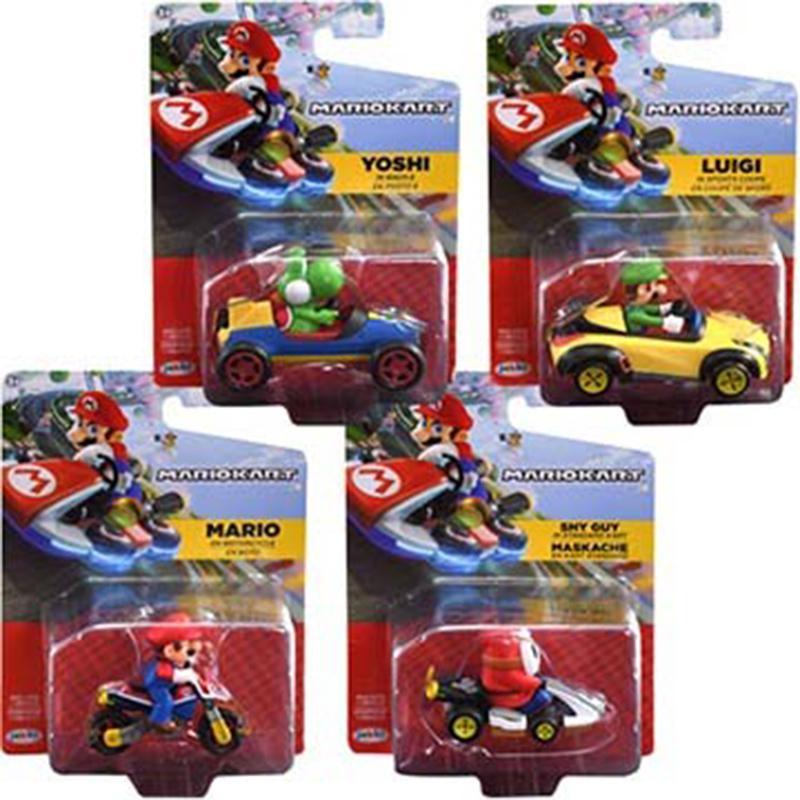 Buy Kids Birthday Super Mario racing vehicle figurines - Assortment sold at Party Expert