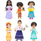 U.P.D. INC Toys & Games Disney, Encanto, the Madrigal Family Dolls, 6 Counts 192995220713