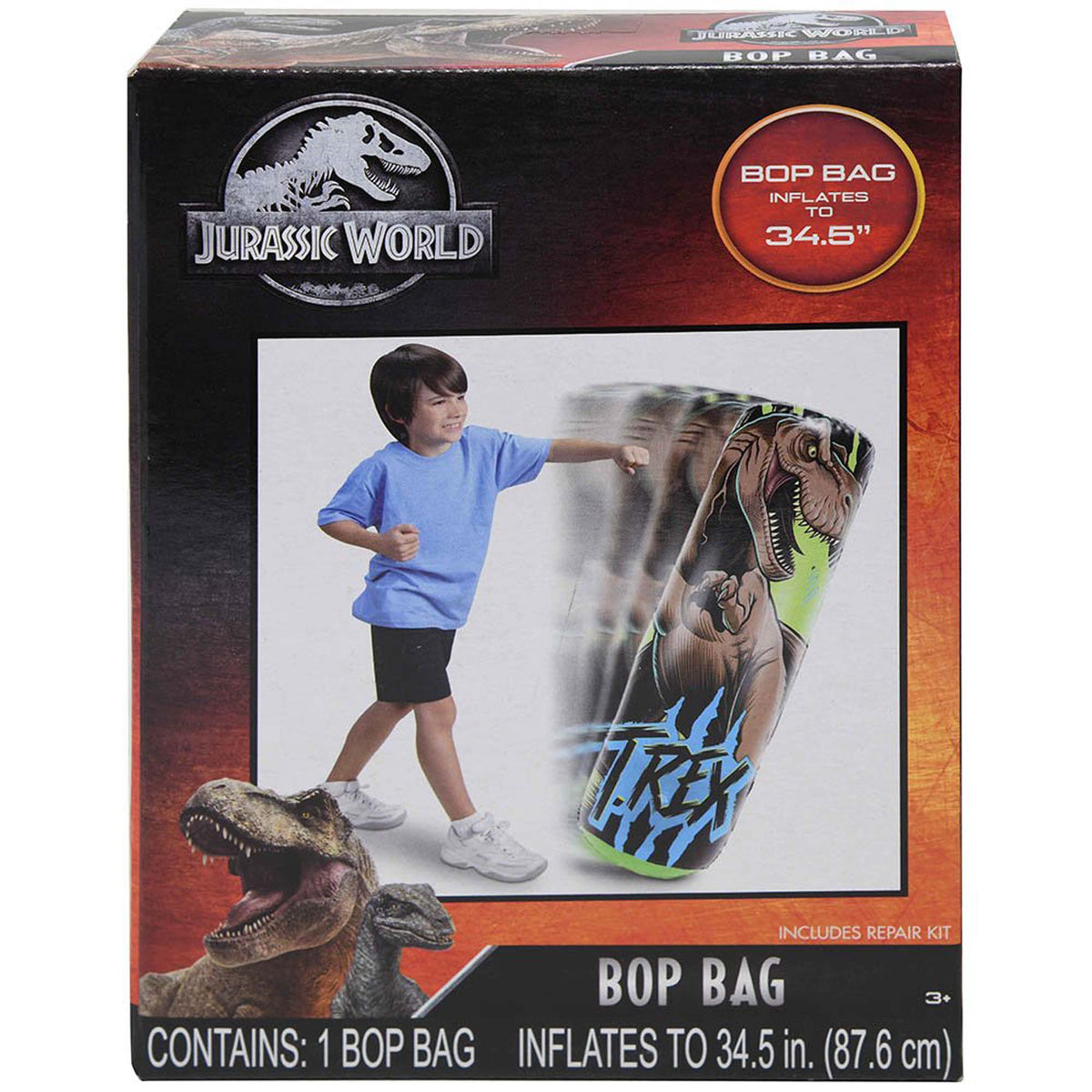 U.P.D. INC Toys & Games Jurassic World Bop Bag, 36 Inches, 1 Count