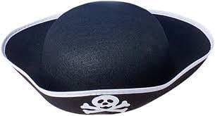 Buy Costume Accessories Felt pirate hat for kids sold at Party Expert
