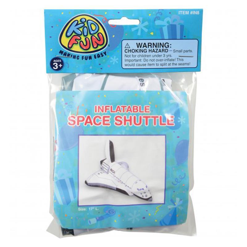 Buy Kids Birthday Space shuttle inflatable toy sold at Party Expert