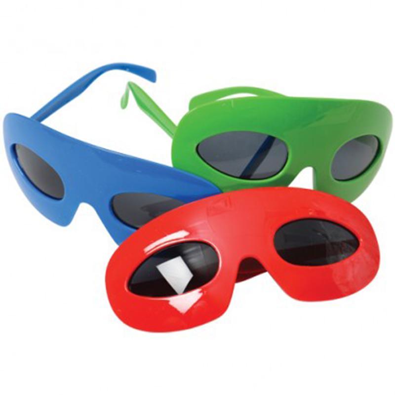 Buy Kids Birthday Superhero mask-shaped glasses - Assortment sold at Party Expert