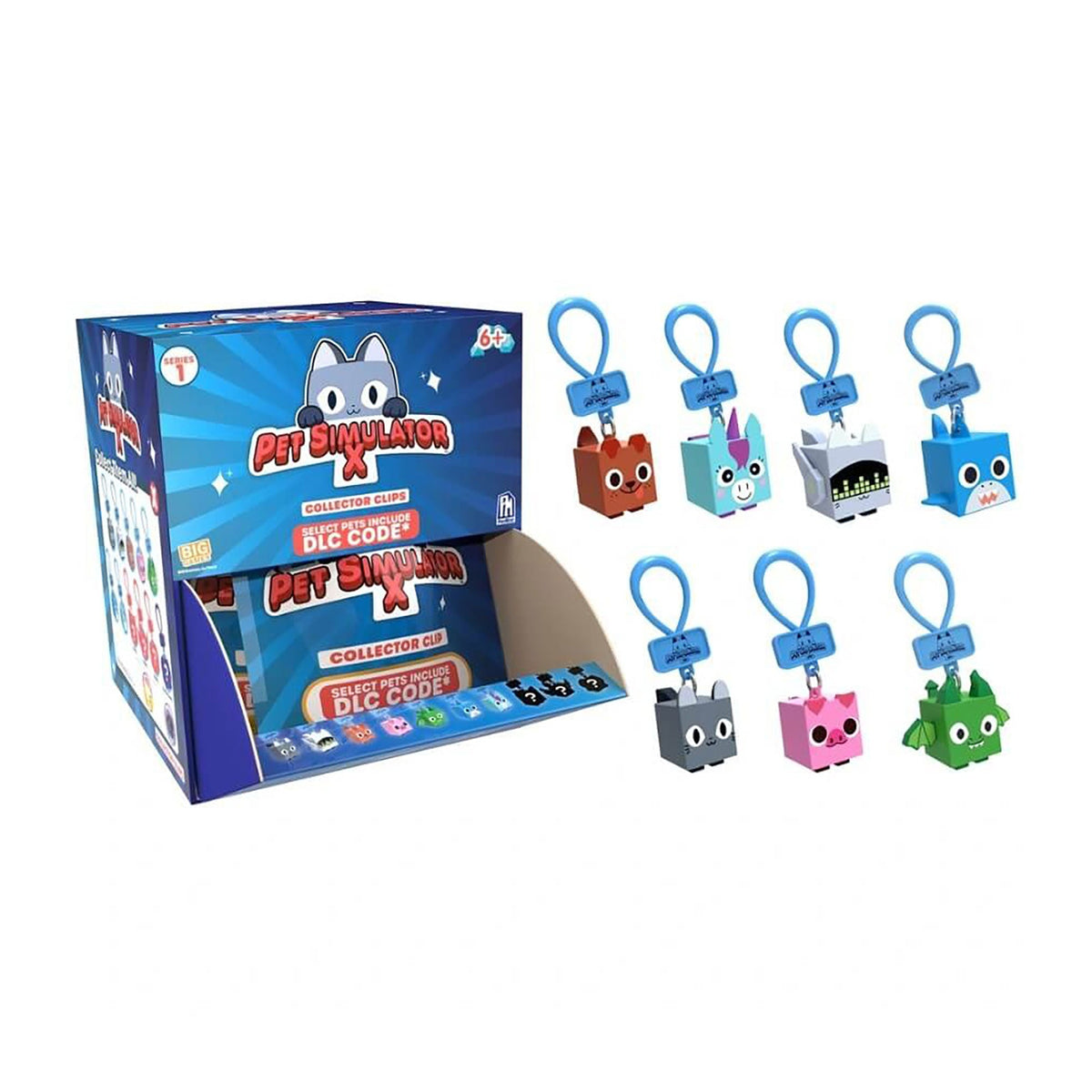 UCC DISTRIBUTING INC. Impulse Buying Pet Simulator Mini Figure with Clip, Assortment, 1 Count 810087210878