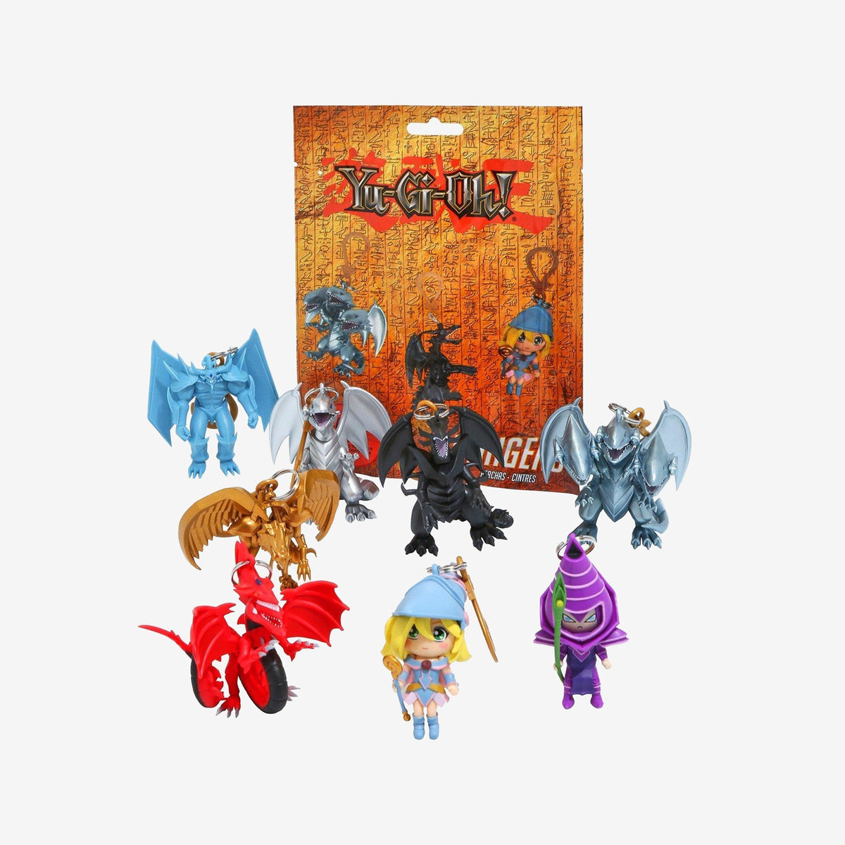 UCC DISTRIBUTING INC. Impulse Buying Yu-Gi-Oh! Mini Figures with Clip, Assortment, 1 Count 670711193331