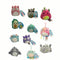 UCC DISTRIBUTING INC. Plushes Squishmallow Plush Clips, 5 Inches, Assortment, 1 Count 734689219063