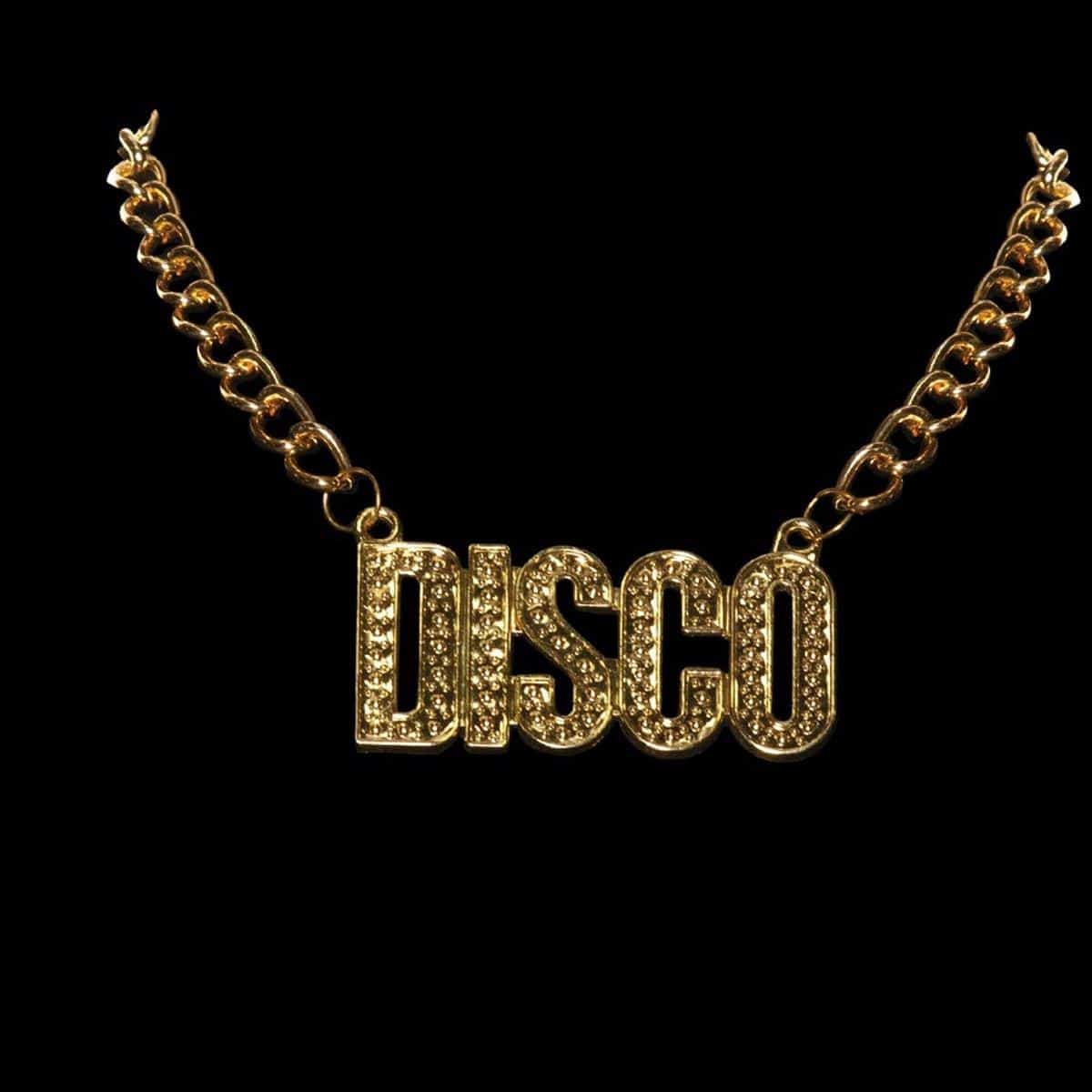 Buy Costume Accessories Disco chain necklace sold at Party Expert