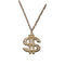 Buy Costume Accessories Dollar sign chain necklace sold at Party Expert