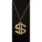Buy Costume Accessories Dollar sign chain necklace sold at Party Expert