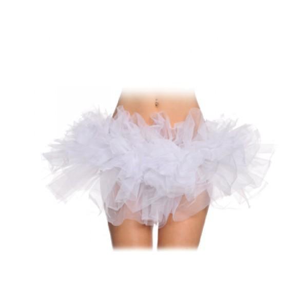 Buy Costume Accessories White organza tutu for women sold at Party Expert