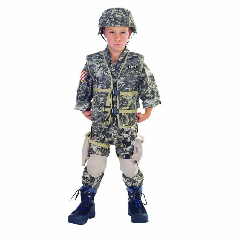 Buy Costumes U.S. Army Ranger Deluxe Costume for Kids sold at Party Expert