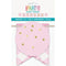 Buy 1st Birthday Pink Gingham Pennant Banner sold at Party Expert