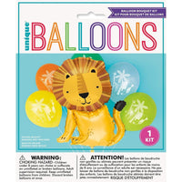 Buy 1st Birthday Safari Animals Balloon Bouquet Kit sold at Party Expert