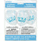 Buy Baby Shower It's a Boy latex balloons with blue confetti 12 inches, 6 per package sold at Party Expert