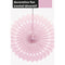 Buy Baby Shower Light pink paper fan, 10 inches sold at Party Expert