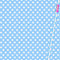Buy Baby Shower Powder Blue Dots gift wrap roll sold at Party Expert