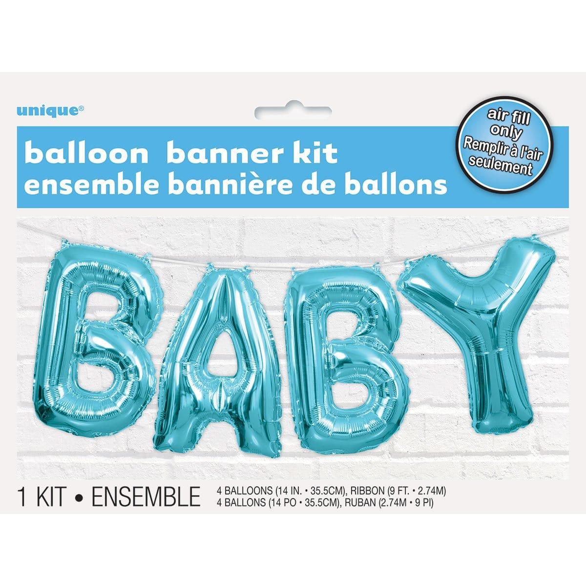 Buy Balloons Baby Boy Air Filled Foil Balloon sold at Party Expert