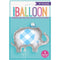 Buy Balloons Blue Floral Elephant Supershape Balloon sold at Party Expert