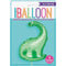 Buy Balloons Blue & Green Dinosaur Supershape Balloon, 33.5 inches sold at Party Expert