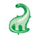 Buy Balloons Blue & Green Dinosaur Supershape Balloon, 33.5 inches sold at Party Expert