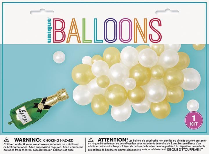 Buy Balloons Champagne Bottle Balloon Kit sold at Party Expert