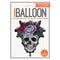 UNIQUE PARTY FAVORS Balloons Floral Skull Supershape Foil Balloon, 21 Inches 011179267828