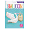 UNIQUE PARTY FAVORS Balloons Gender Reveal Stork It's a Girl Supershape Balloon, 62 Inches, 1 Count 011179567645