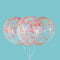 Buy Balloons Latex Balloons with Neon Confetti, 12 Inches, 6 Count sold at Party Expert