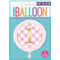 Buy Balloons Pink Gingham 1st Birthday Mylar Balloon 18 Inches sold at Party Expert