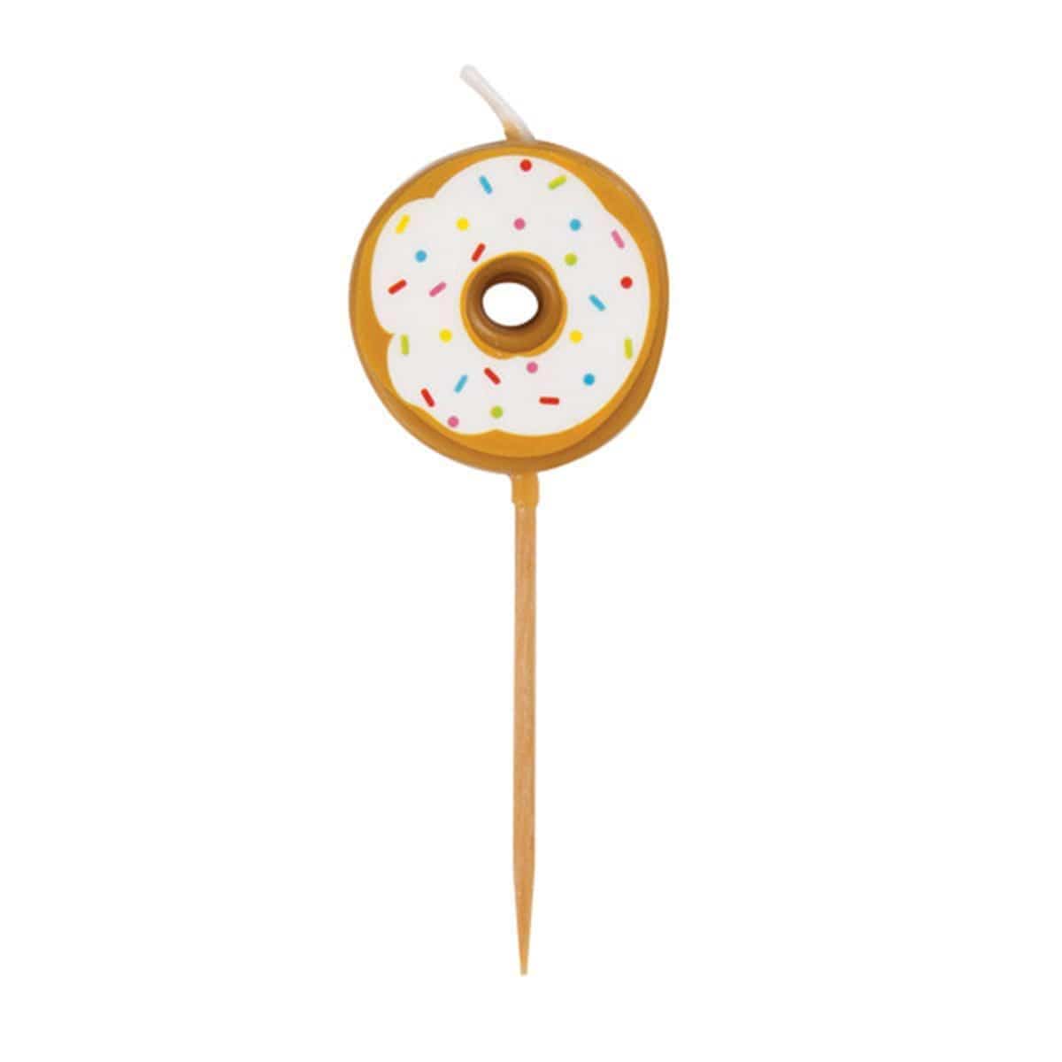 Buy Cake Supplies Donut Candles 6/pkg sold at Party Expert