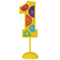Buy Cake Supplies Flashing Number Deco #1 - Multicolor sold at Party Expert
