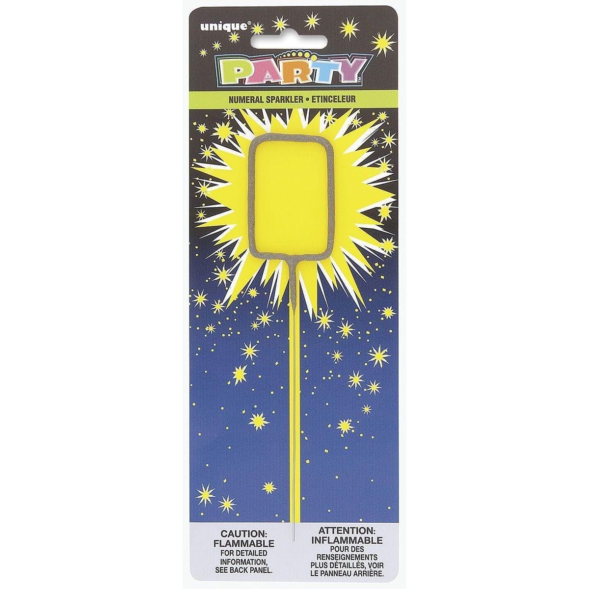 Buy Cake Supplies Sparkler #0 7 In. sold at Party Expert