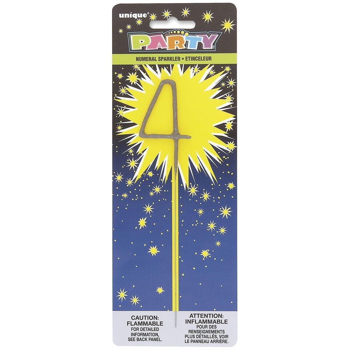 Buy Cake Supplies Sparkler #4 7 In. sold at Party Expert