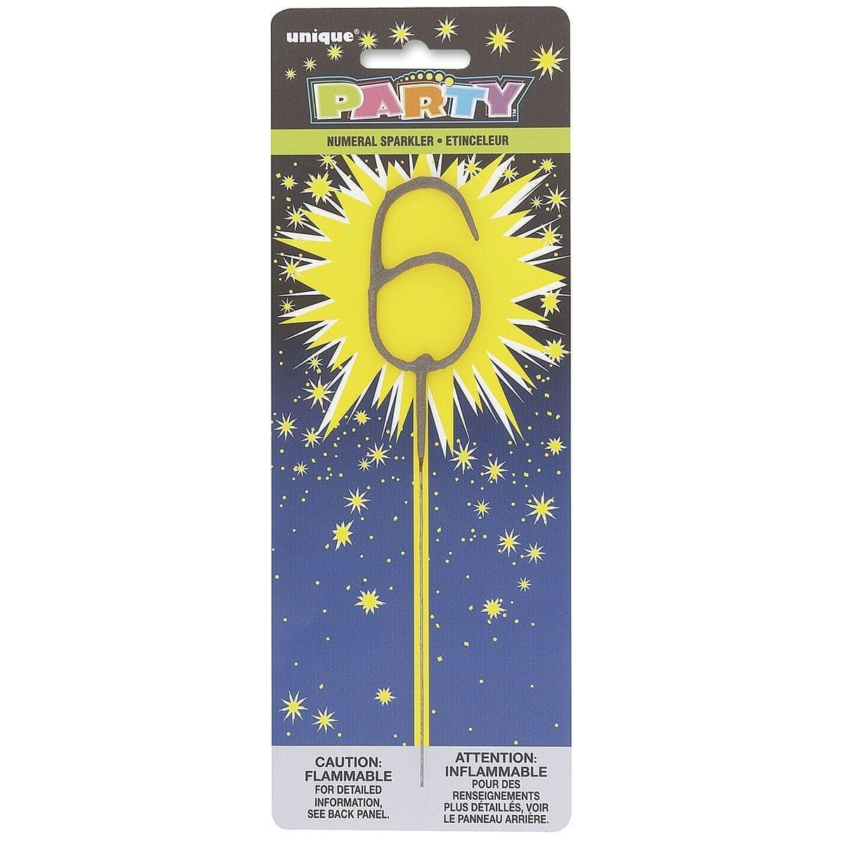 Buy Cake Supplies Sparkler #6 7 In. sold at Party Expert