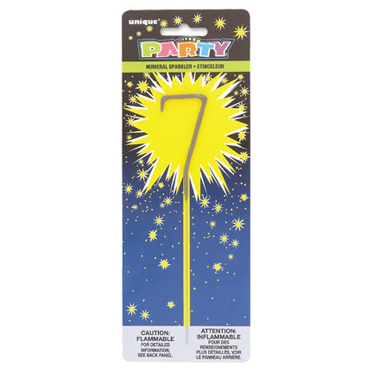 Buy Cake Supplies Sparkler #7 7 In. sold at Party Expert