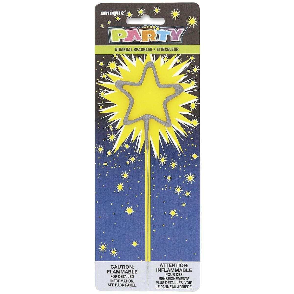 Buy Cake Supplies Sparkler Star Shape 7 In. sold at Party Expert