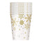 Buy Christmas Holiday Snowflakes - Cups 9 Oz. 8/pkg sold at Party Expert
