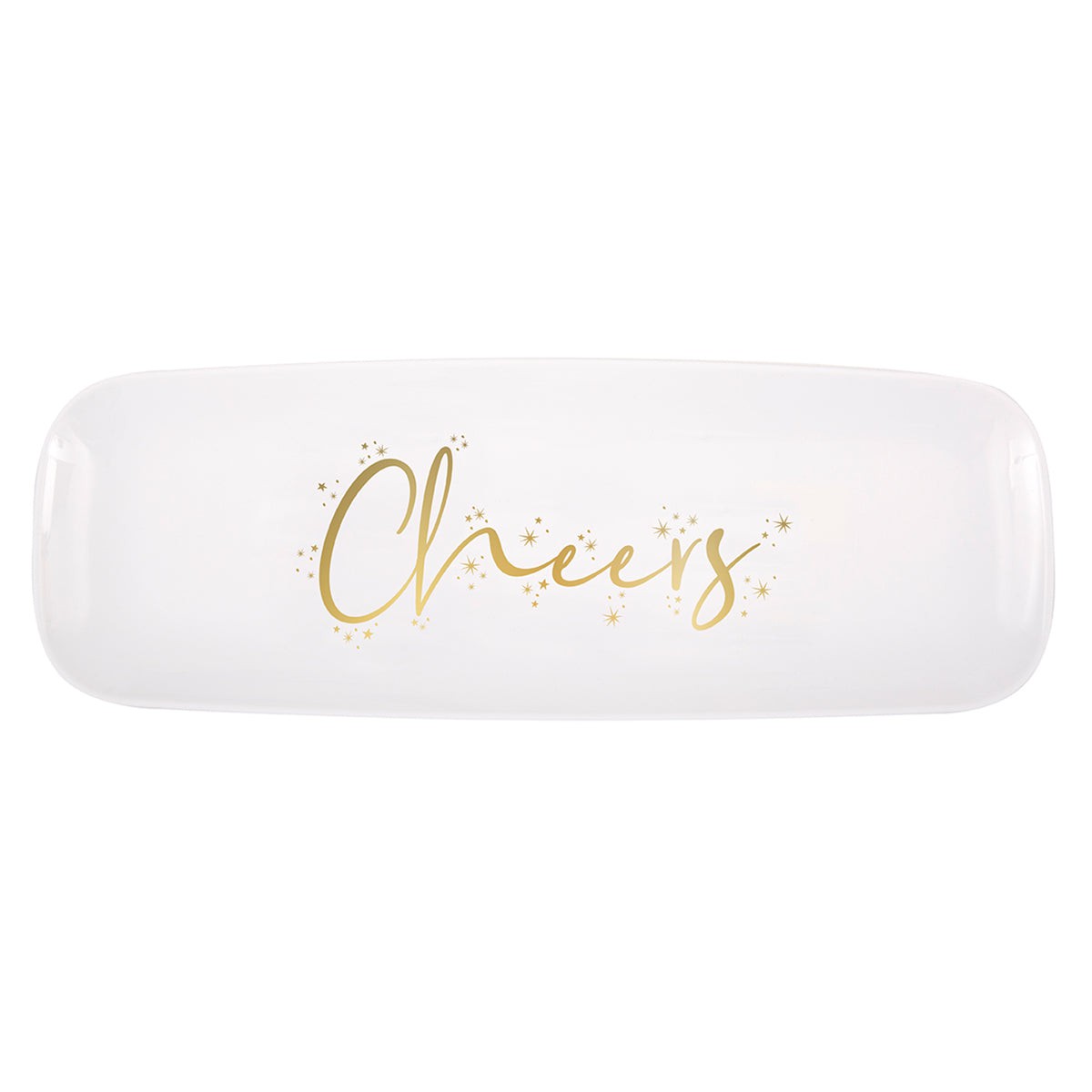 UNIQUE PARTY FAVORS Christmas Modern Christmas Plastic Serving Tray 011179281916