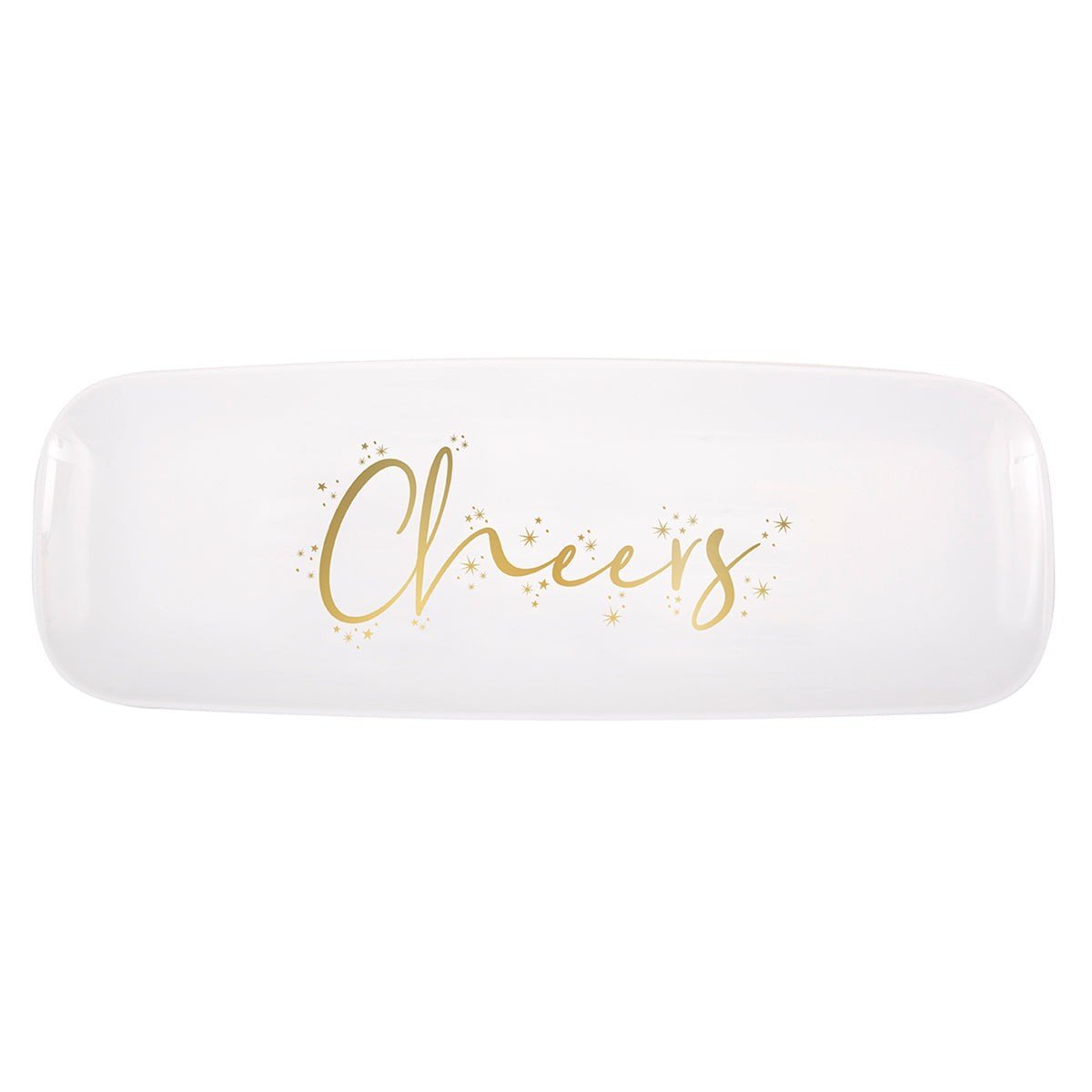 UNIQUE PARTY FAVORS Christmas Modern Christmas Plastic Serving Tray 011179281916