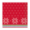 UNIQUE PARTY FAVORS Christmas Ugly Sweater Christmas Small Beverage Napkins, 16 Count 011179729012