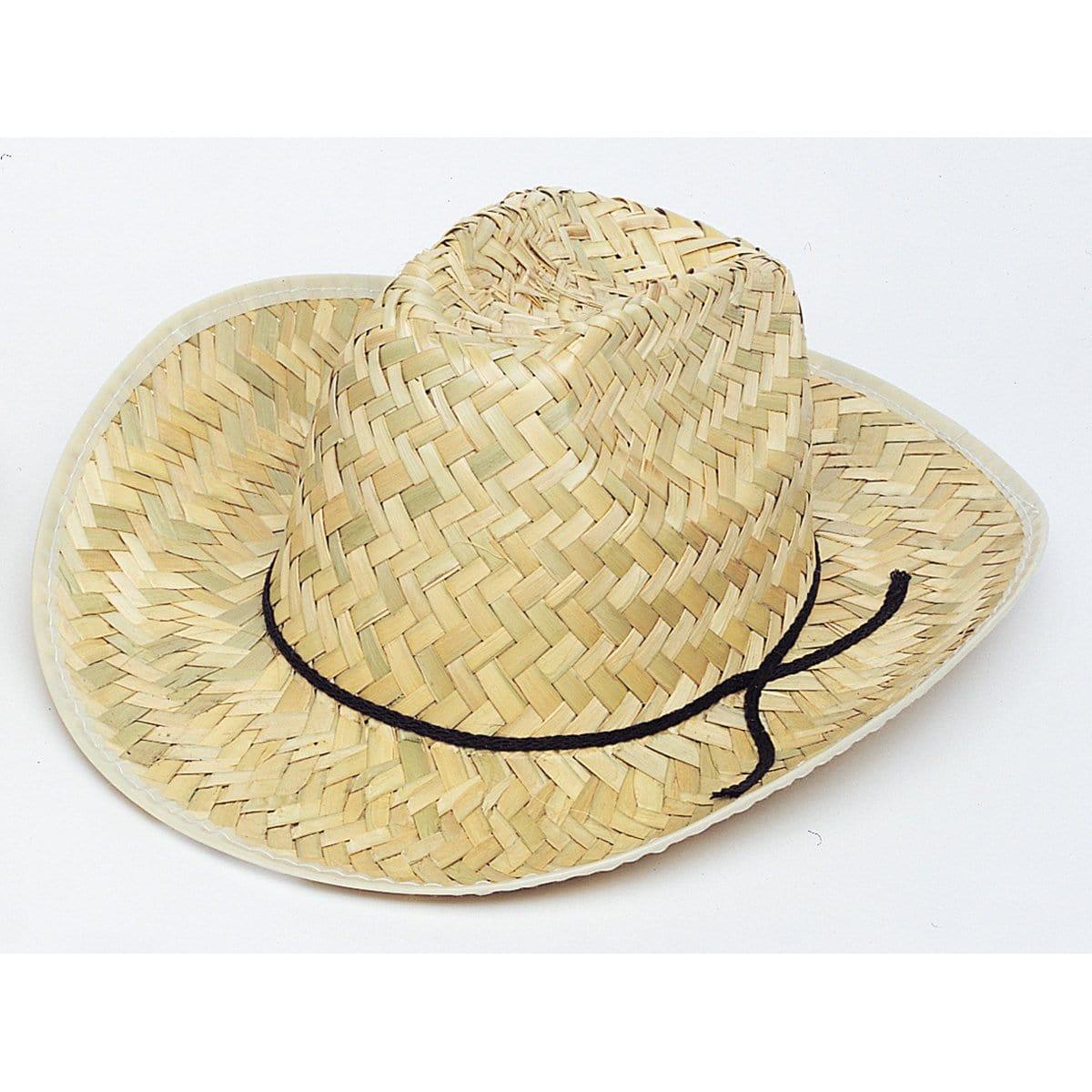 Buy Costume Accessories Straw cowboy hat for kids sold at Party Expert
