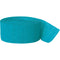Buy Decorations Crepe Streamer - Teal 81 ft sold at Party Expert
