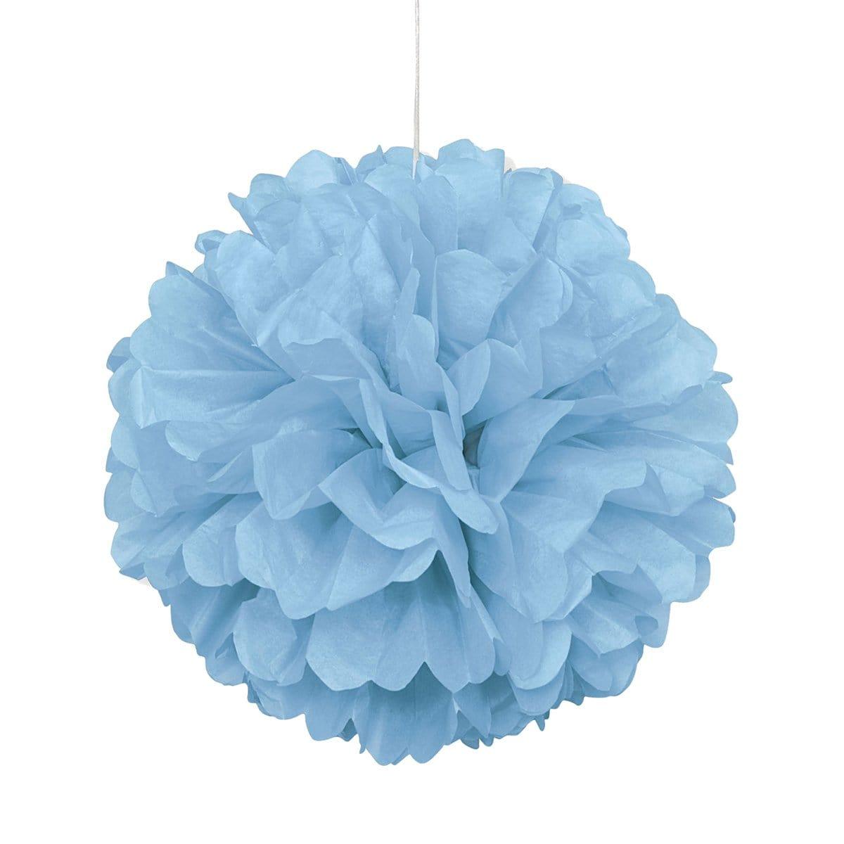 Buy Decorations Puff Decor - Powder Blue 16 in. sold at Party Expert