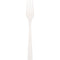 UNIQUE PARTY FAVORS Disposable-Plasticware White Plastic Forks, 18 Count 011179394838