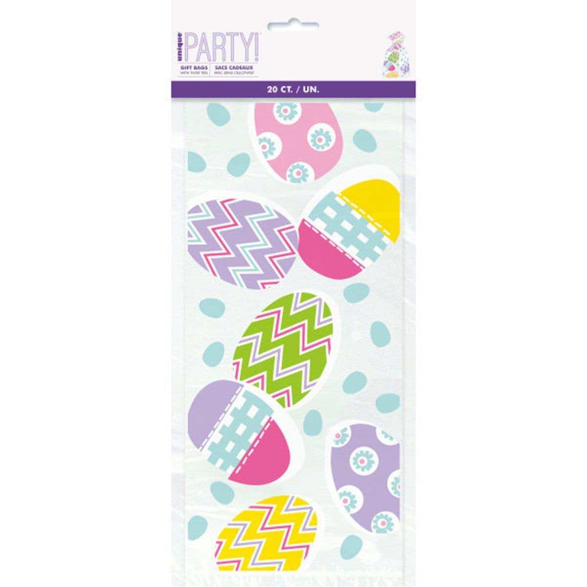 Buy Easter Eggs Cello Bags, 20 Count sold at Party Expert