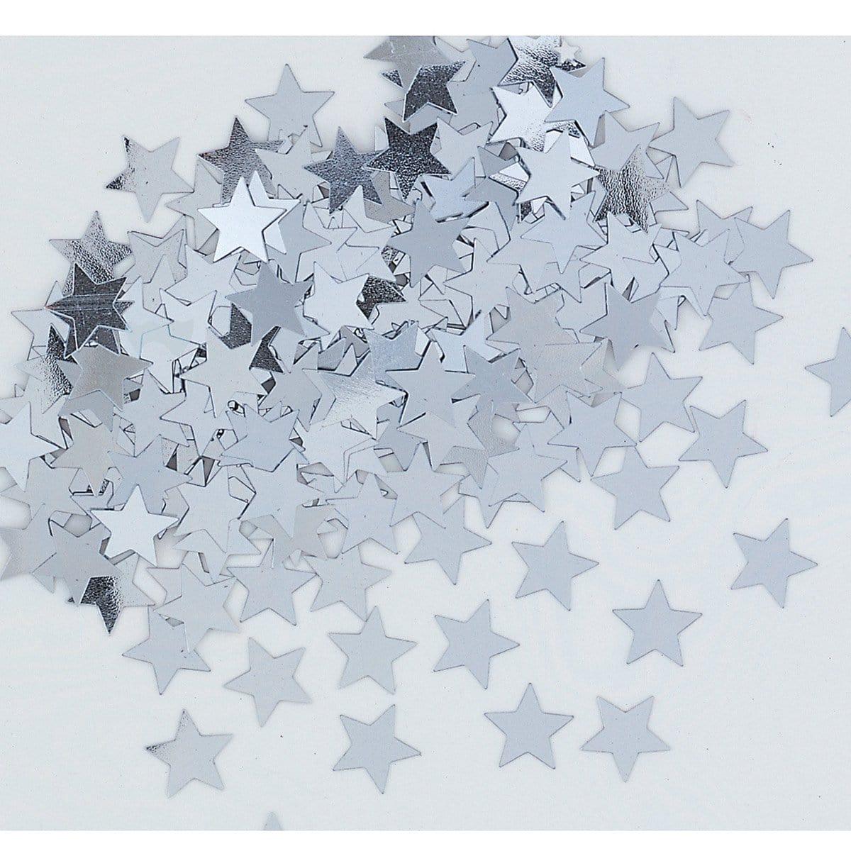 Buy Everyday Entertaining Silver Star Confetti sold at Party Expert
